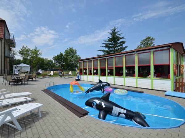 Willa Plaza Pokoje I Domki Z Widokiem Na Morze Lägenhet Dziwnów Exteriör bild